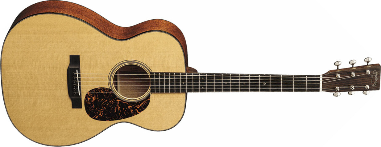 Martin 000-18 Standard Auditorium Epicea Acajou - Natural - Guitare Acoustique - Main picture