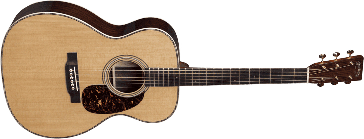 Martin 000-28 Modern Deluxe Auditorium Epicea Palissandre Eb - Natural Gloss - Guitare Acoustique - Main picture