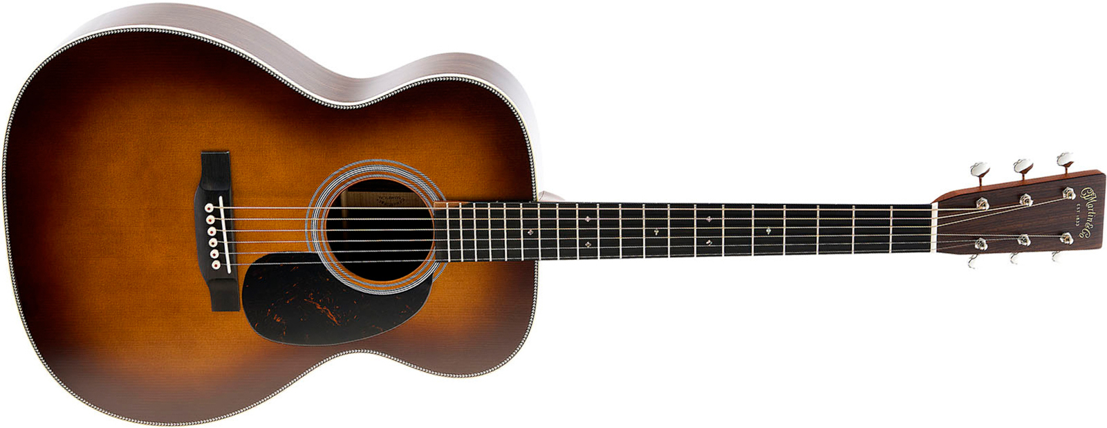 Martin 00028 Standard Golden Era 000 Shsc Epicea Palissandre Eb - Gloss 1933 Ambertone - Guitare Folk - Main picture