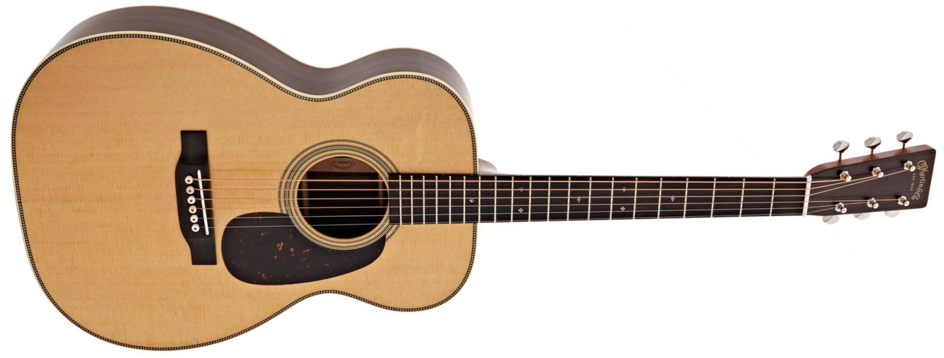 Martin 0028 Standard Golden Era 00 Shsc Epicea Palissandre Eb - Gloss Natural - Guitare Folk - Main picture