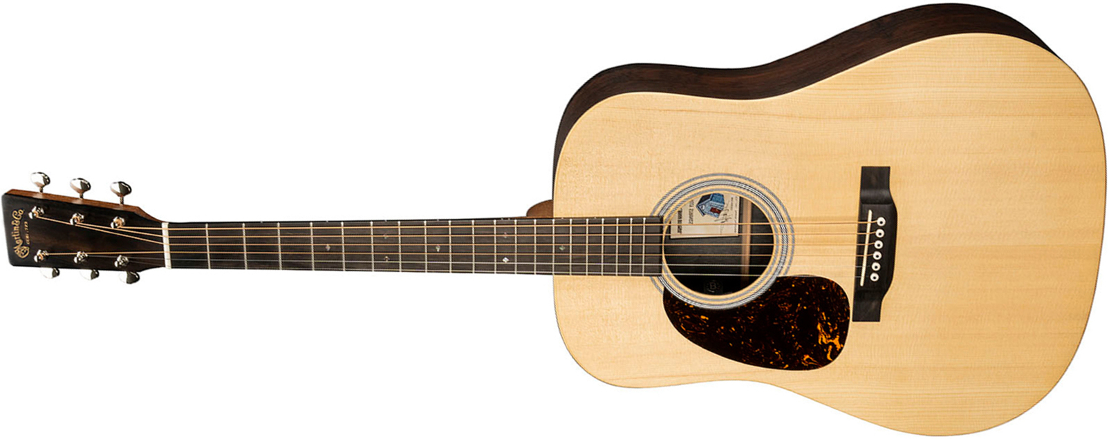 Martin Billy Strings Dx2e Lh Signature Dreadnought Gaucher Epicea Palissandre Hpl Eb - Natural Satin - Guitare Folk - Main picture