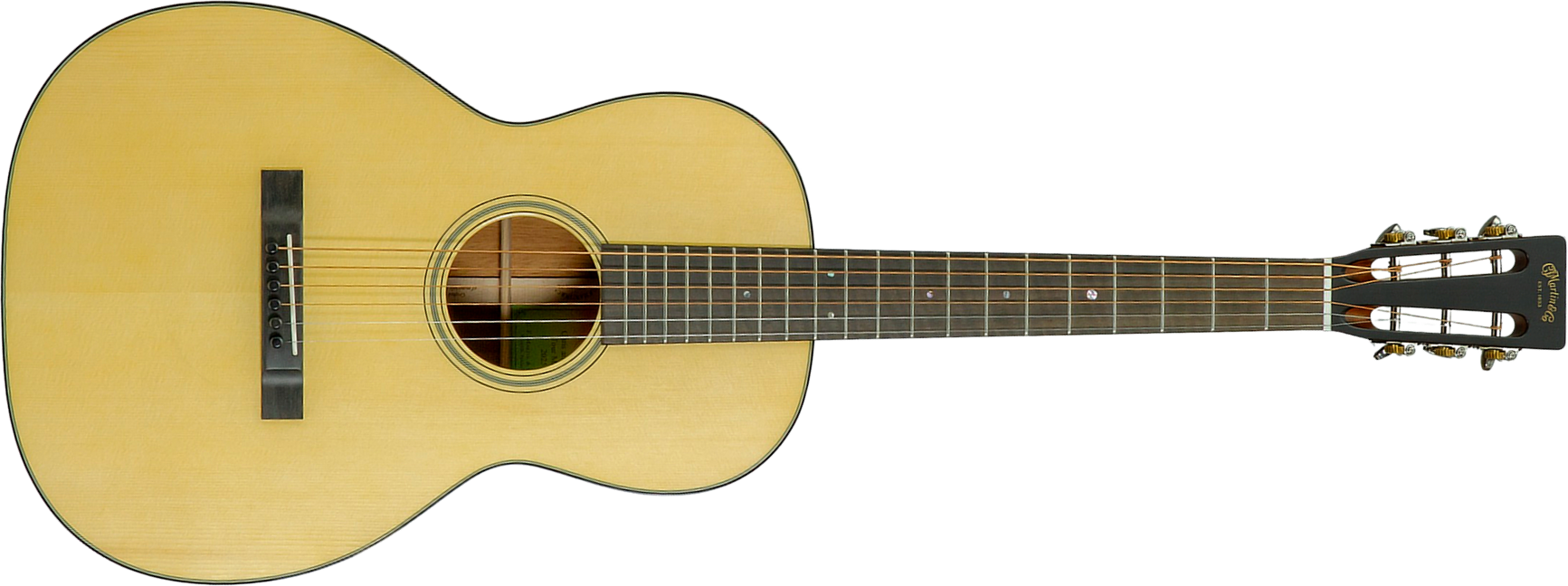 Martin Custom Shop Cs-00-c25004861 Grand Concert Shsc Epicea Adirondack / Acajou Eb #2957971 - Natural Aging Toner - Guitare Folk - Main picture