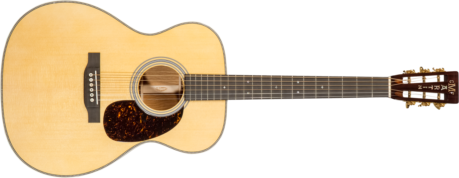 Martin Custom Shop Cs-000-c22034239 000 Epicea Palissandre Eb #2736825 - Natural Aging Toner - Guitare Acoustique - Main picture