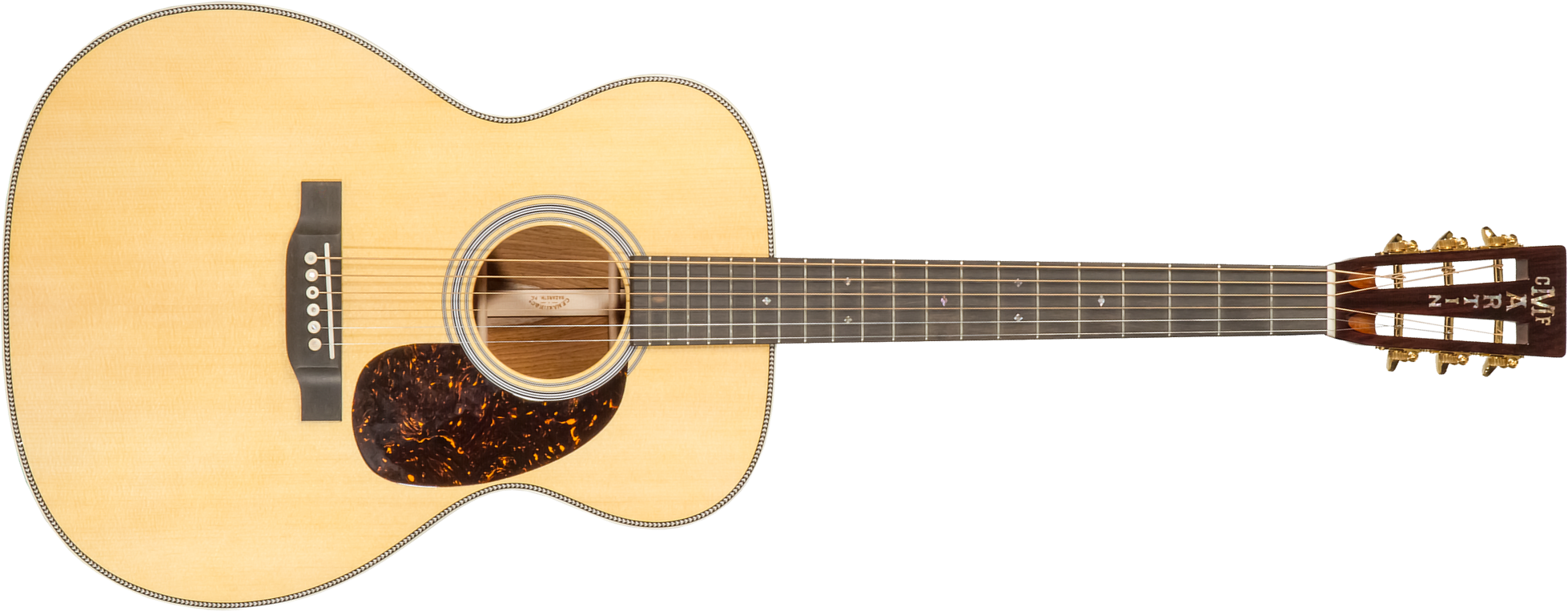 Martin Custom Shop Cs-000-c22034239 000 Epicea Palissandre Eb #2736826 - Natural Aging Toner - Guitare Acoustique - Main picture