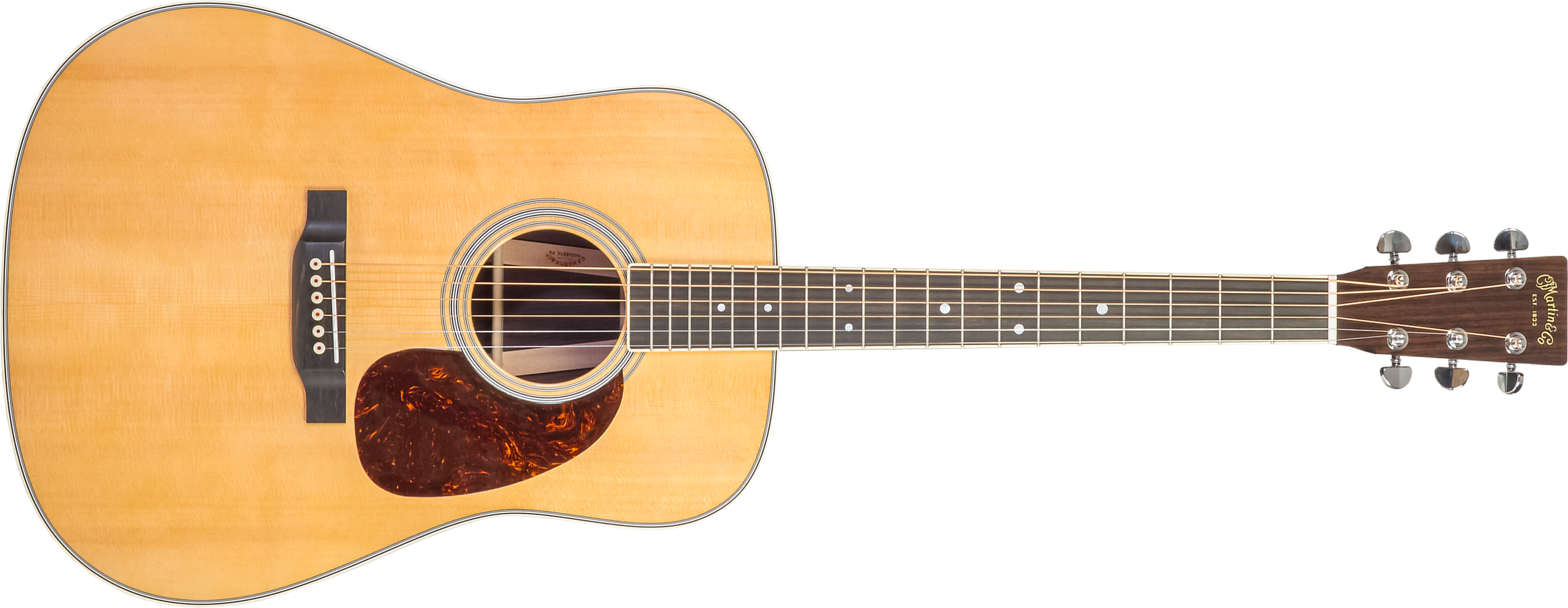 Martin D-35 Standard Re-imagined Dreadnought Epicea Palissandre Eb - Natural Aging Toner - Guitare Acoustique - Main picture