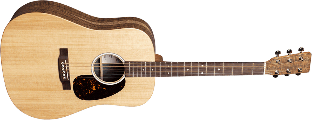 Martin D-x2e Koa Dreadnought Epicea Koa Hpl - Natural Satin - Guitare Acoustique - Main picture