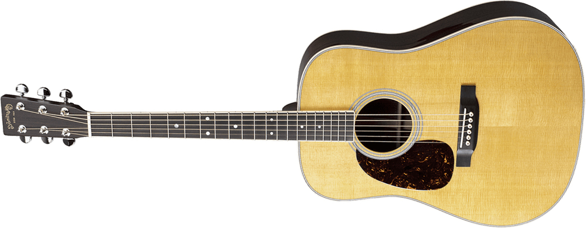Martin D35 Lh Standard Golden Era Dreadnought Gaucher Epicea Palissandre Eb - Gloss Natural - Guitare Folk - Main picture