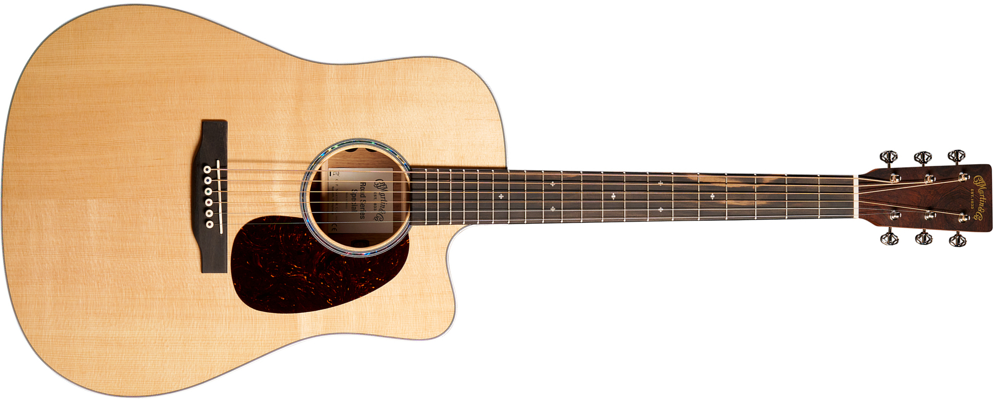 Martin Dc13e Modern Road Dreadnought Epicea Koa Eb - Natural - Guitare Folk - Main picture