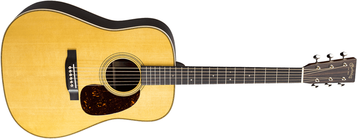 Martin Hd28 Standard Golden Era Epicea Palissandre Eb - Natural Gloss - Guitare Folk - Main picture