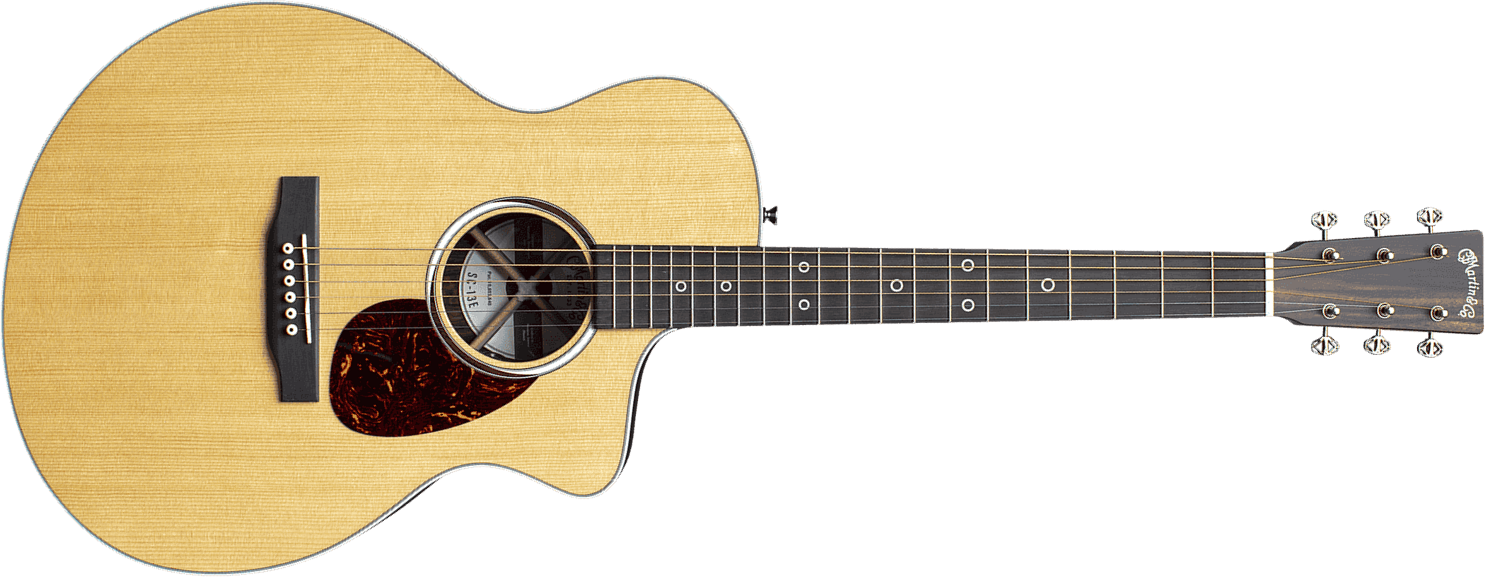 Martin Sc-13e Road Special Om Cw Epicea Ziricote Eb - Naturel - Guitare Electro Acoustique - Main picture