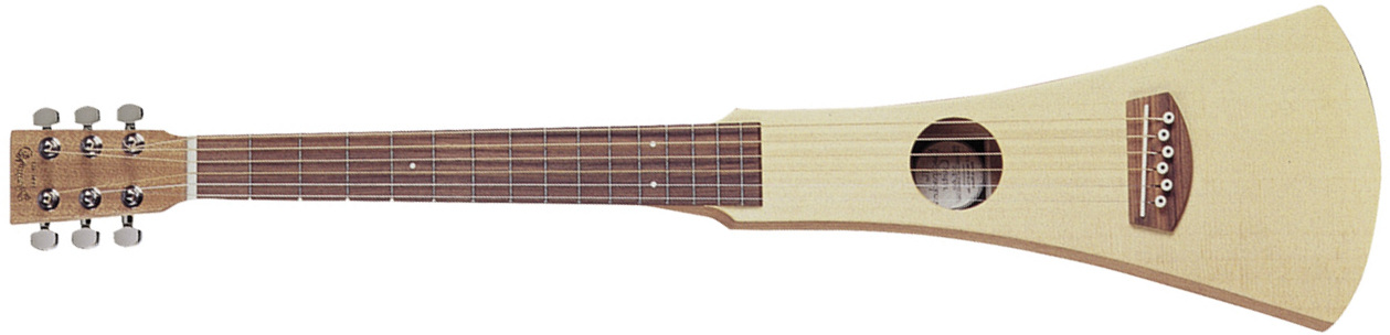 Martin Steel String Backpacker Guitar Left-handed - Natural Satin - Guitare Acoustique Voyage - Main picture