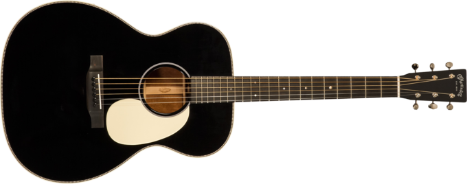 Martin Custom Shop CS-000-3764624 #2720463 - Black gloss