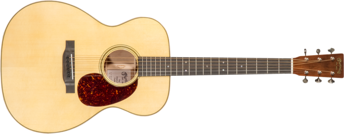 Martin Custom Shop CS-000-CHERRYHILL Sitka/Cherry #2742278 - Natural aging toner