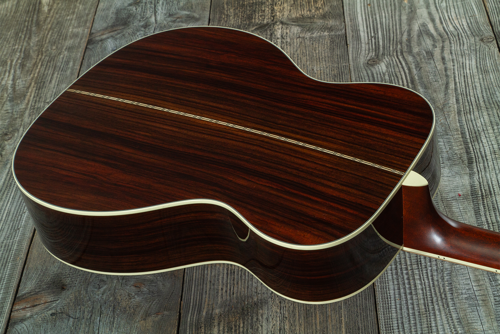Martin Custom Shop 000 Epicea Adirondack / Palissandre Indian Eb #2703350 - Natural Aging Toner - Guitare Folk - Variation 7