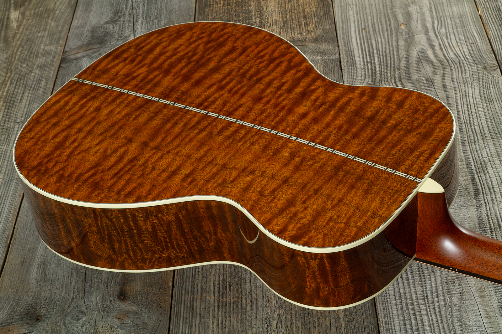 Martin Custom Shop 000 Shsc Epicea Sitka  / Quilted Sapele Eb #2964116 - Natural Aging Toner - Guitare Folk - Variation 7