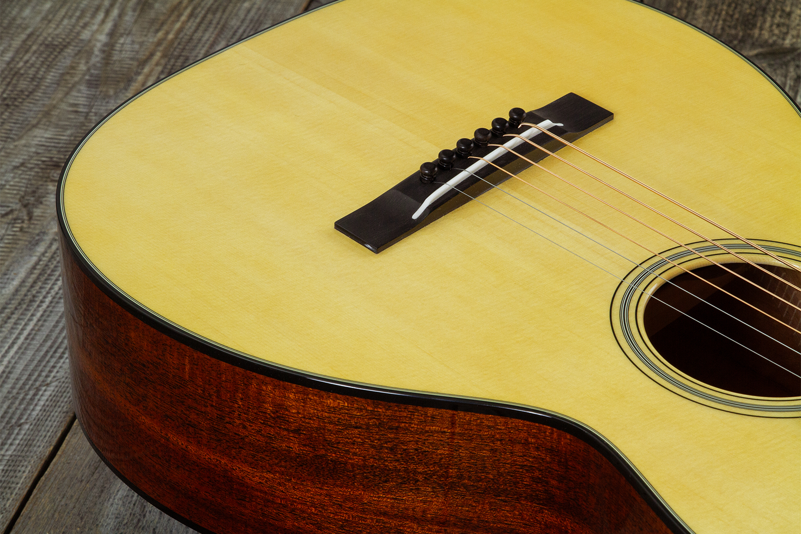 Martin Custom Shop 012f 12-fret Shsc Epicea Englemann / Acajou Eb #2964115 - Natural Aging Toner - Guitare Folk - Variation 4