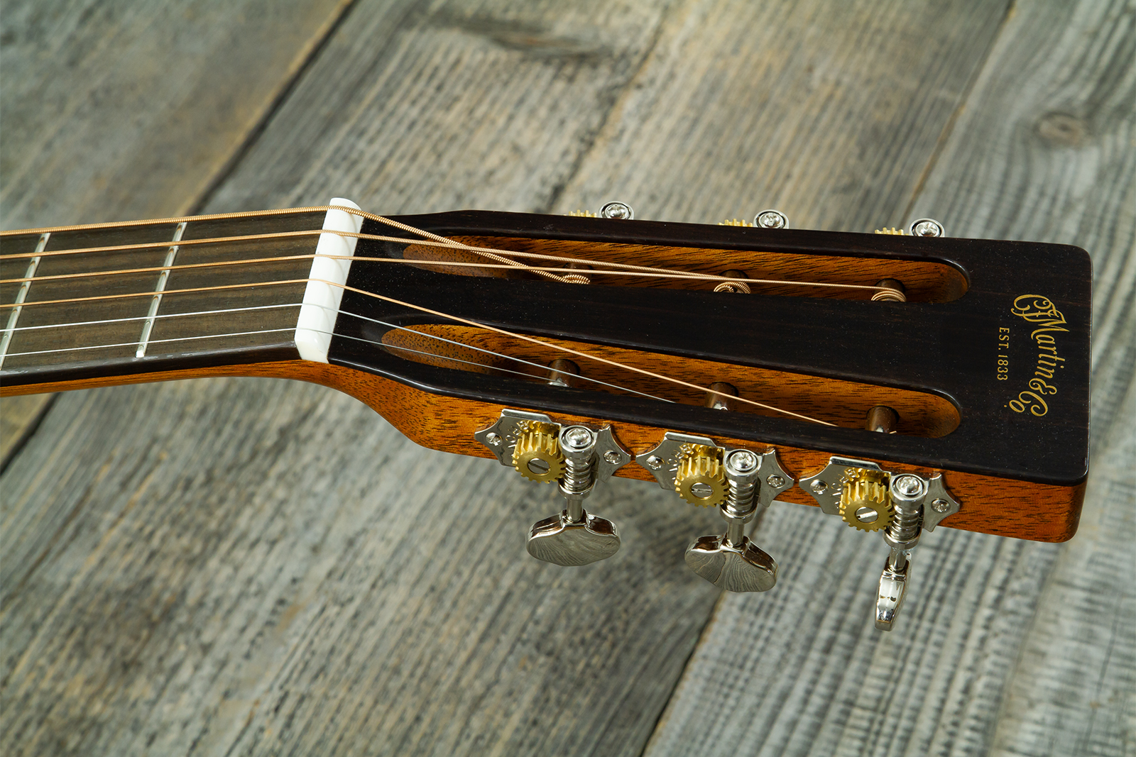 Martin Custom Shop Cs-00-c25004861 Grand Concert Shsc Epicea Adirondack / Acajou Eb #2957971 - Natural Aging Toner - Guitare Folk - Variation 12