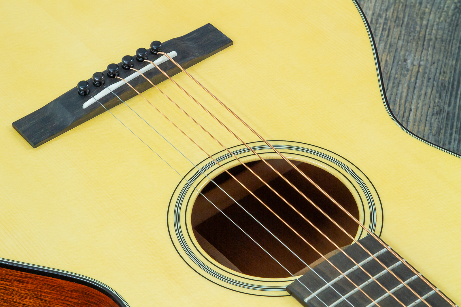 Martin Custom Shop Cs-00-c25004861 Grand Concert Shsc Epicea Adirondack / Acajou Eb #2957971 - Natural Aging Toner - Guitare Folk - Variation 4