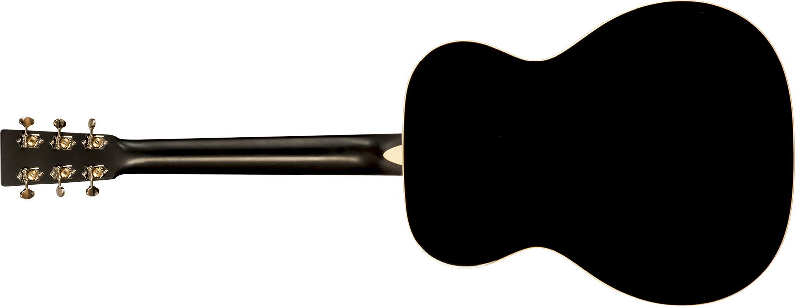 Martin Custom Shop Cs-000-3764624 Shsc Epicea Europeen / Acajou Sinker Eb #2720463 - Black Gloss - Guitare Folk - Variation 1