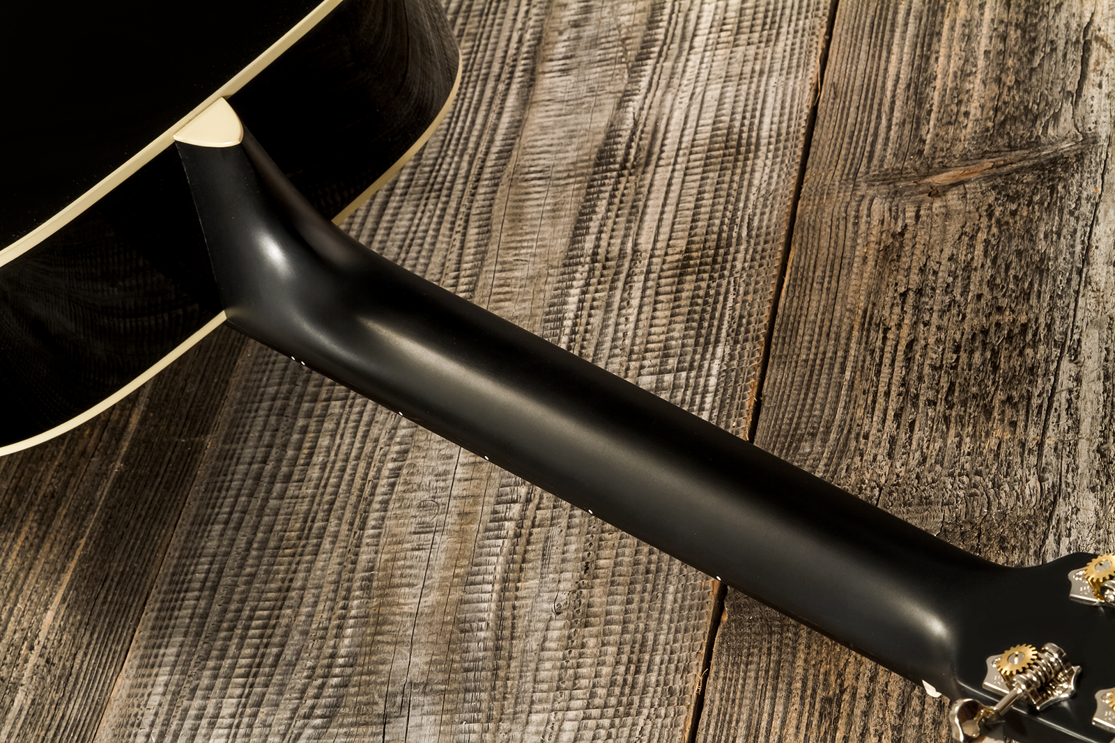 Martin Custom Shop Cs-000-3764624 Shsc Epicea Europeen / Acajou Sinker Eb #2720463 - Black Gloss - Guitare Folk - Variation 7