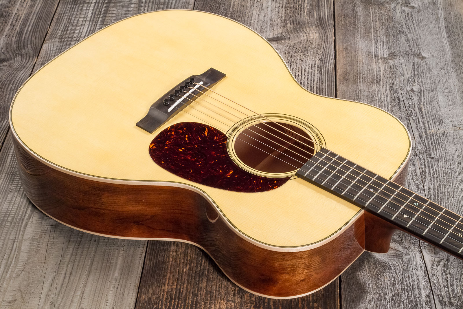 Martin Custom Shop Cs-000-cherryhill 000 Epicea Cerisier Eb #2742278 - Natural Aging Toner - Guitare Acoustique - Variation 2
