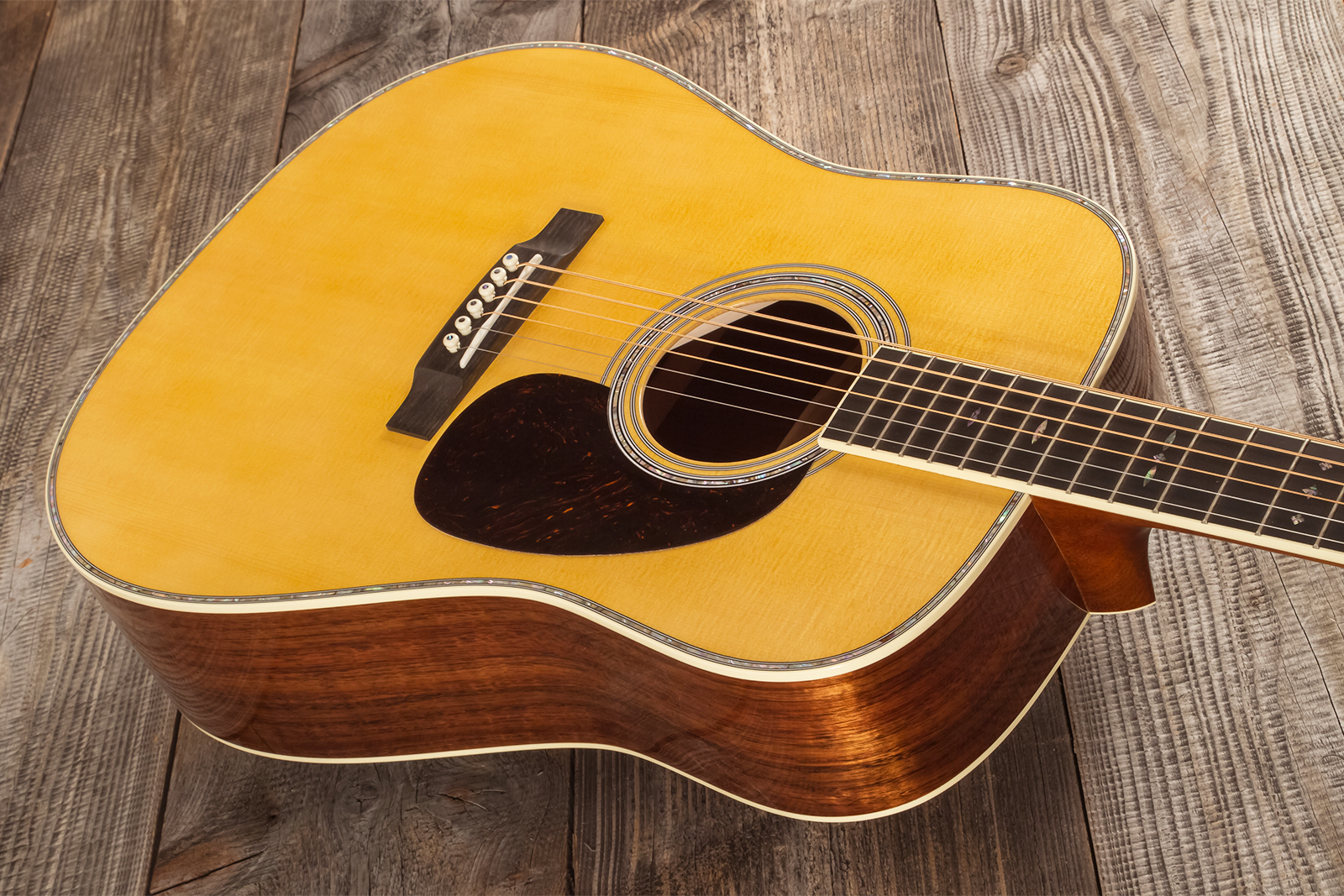 Martin Custom Shop Cs-d-3751424 Dreadnought Epicea Sitka / Tasmanian Blackwood #2719751 - Natural - Guitare Folk - Variation 2