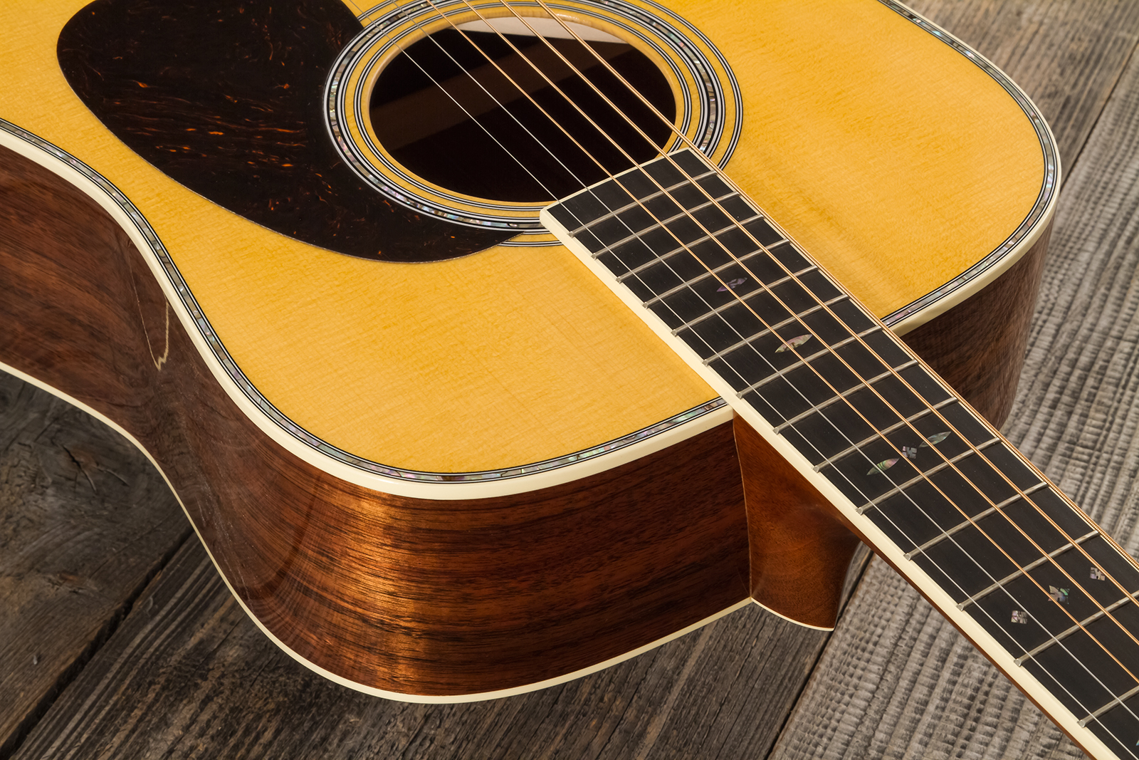 Martin Custom Shop Cs-d-3751424 Dreadnought Epicea Sitka / Tasmanian Blackwood #2719751 - Natural - Guitare Folk - Variation 4