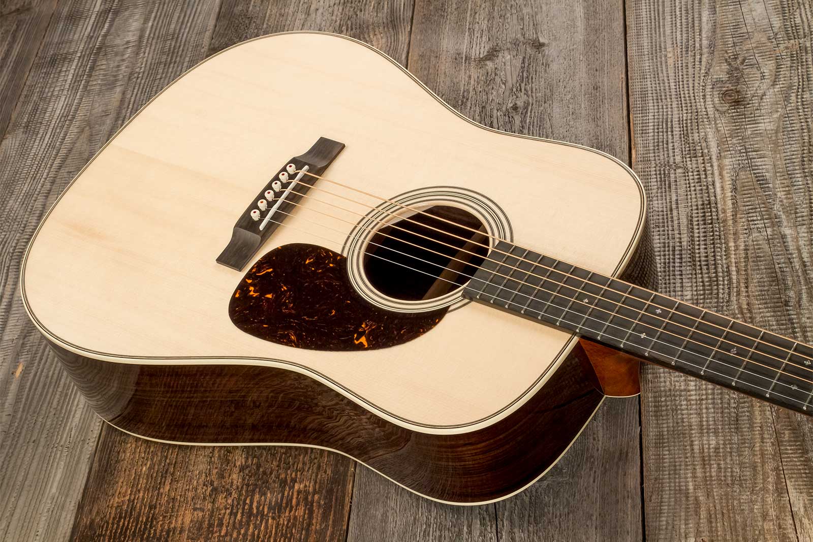 Martin Custom Shop Cs-d-c23036012 Dreadnought Epicea Adirondack Palissandre Eb #2814870 - Natural - Guitare Folk - Variation 2
