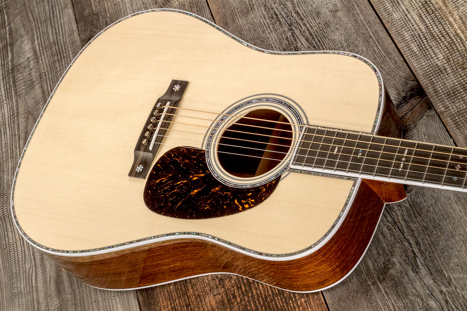 Martin Custom Shop Cs-d-c23036416 Dreadnought Epicea Palissandre Eb #2816485 - Natural - Guitare Folk - Variation 2