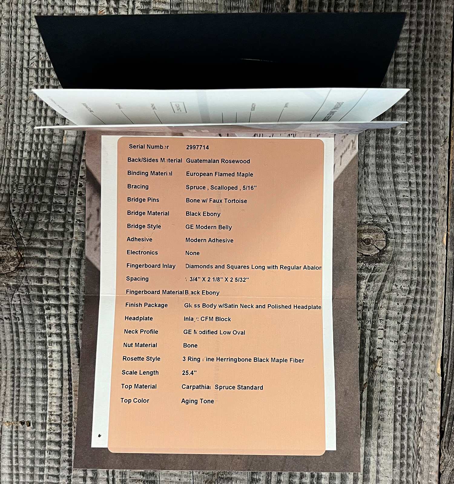 Martin Custom Shop Cs-d-c24055346 Dreadnought Epicea Carpates / Palissandre Guatemala Eb #2997714 - Natural Aging Toner - Guitare Dreadnought - Variat