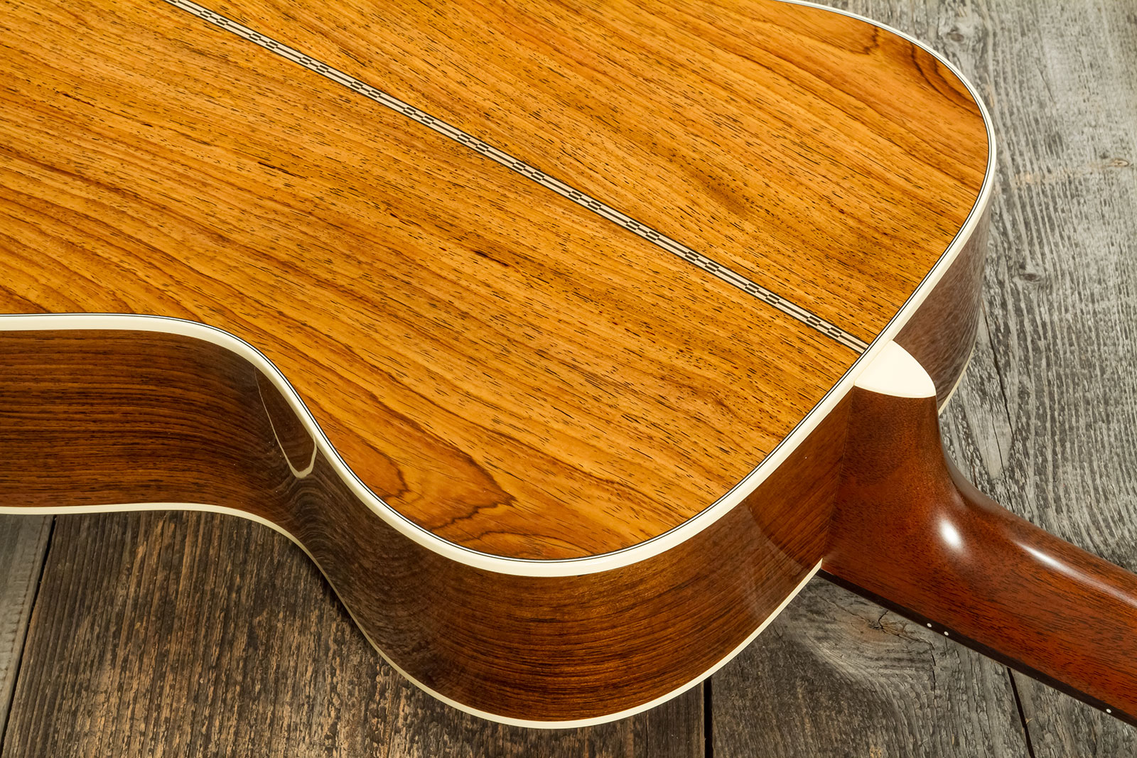 Martin Custom Shop Cs-om-c22025684 Orchestra Epicea Palissandre Eb #2736830 - Natural Aging Toner - Guitare Acoustique - Variation 6