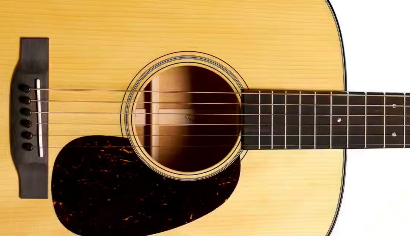 Martin Custom Shop D18 Dreadnought Epicea Adirondack / Acajou Eb - Natural Aging Toner - Guitare Folk - Variation 2