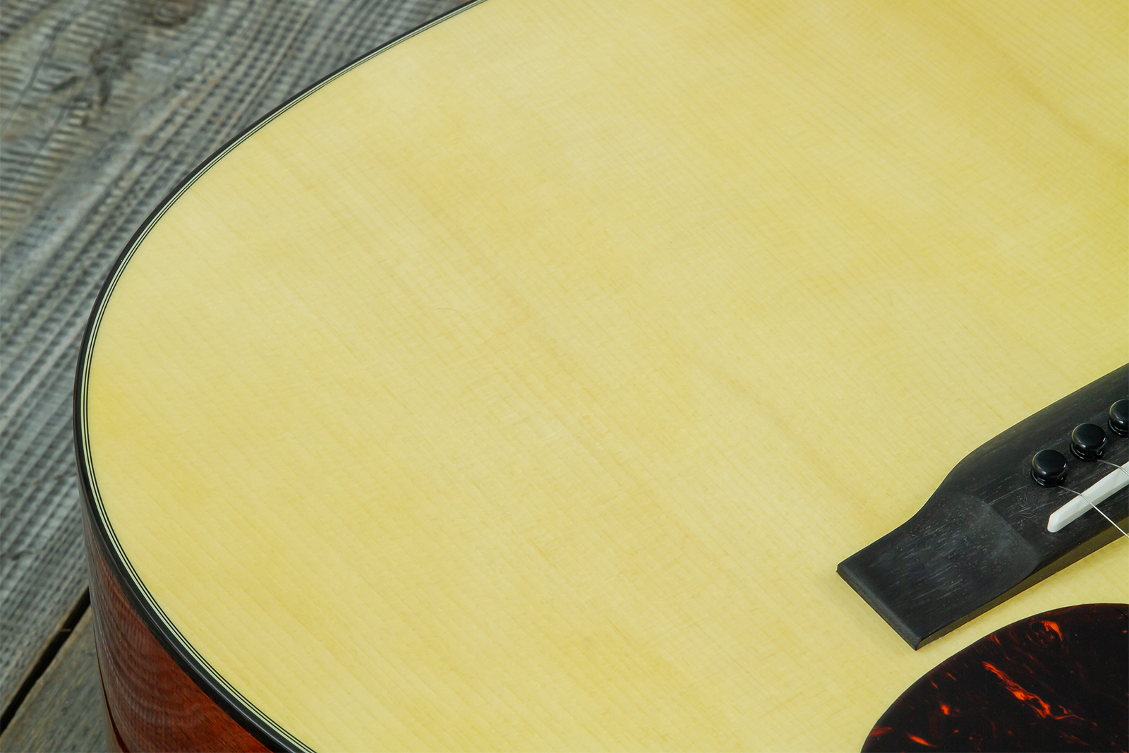 Martin Custom Shop D18 Dreadnought Epicea Adirondack / Acajou Eb - Natural Aging Toner - Guitare Folk - Variation 7