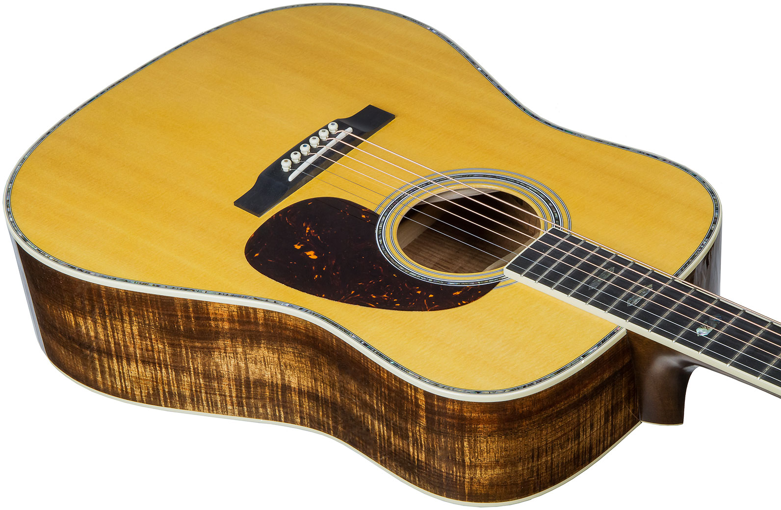 Martin Custom Shop Dreadnought Epicea Blackwood Eb #2375261 - Natural - Guitare Acoustique - Variation 2