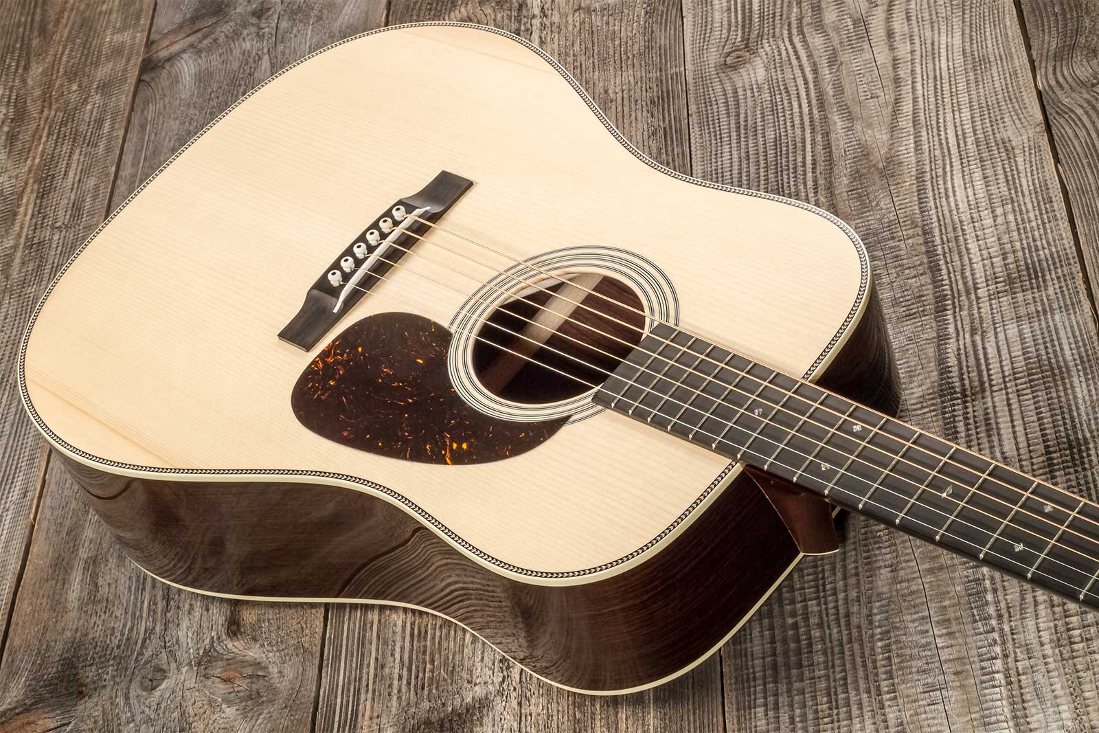 Martin Custom Shop Expert D-28 1937 Epicea Palissandre Eb 2747363 - Natural Vintage Low Gloss - Guitare Folk - Variation 2