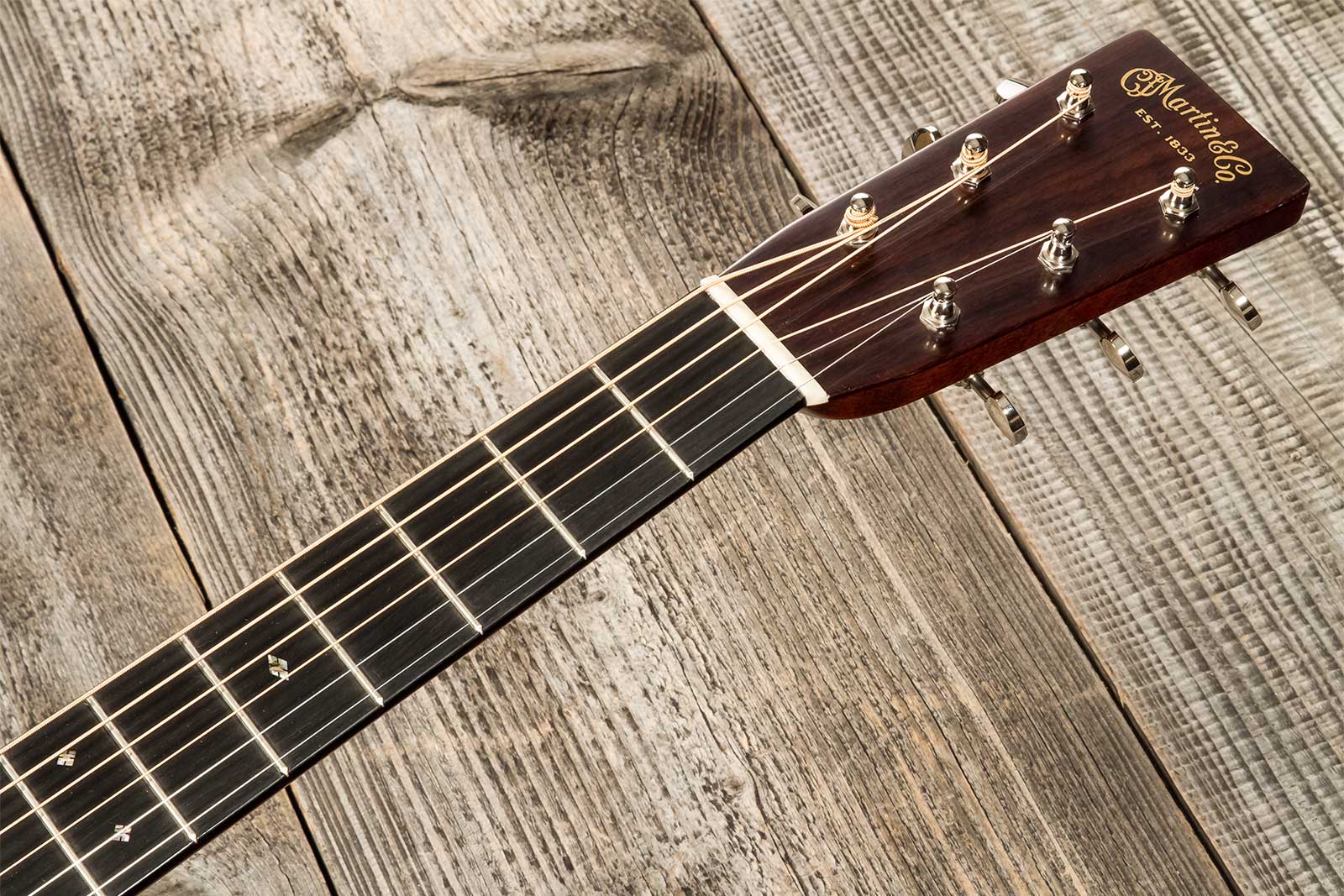 Martin Custom Shop Expert D-28 1937 Epicea Palissandre Eb 2747363 - Natural Vintage Low Gloss - Guitare Folk - Variation 7