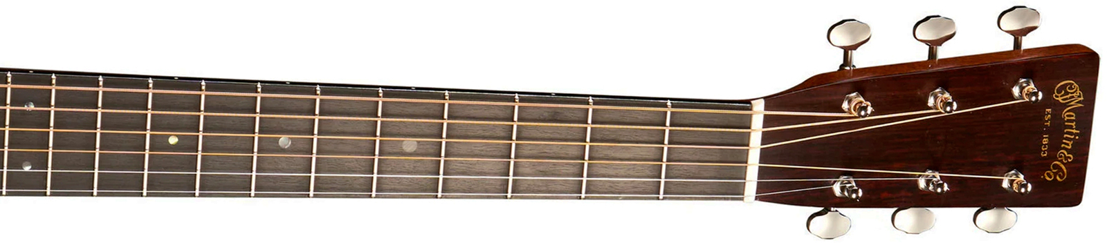 Martin Custom Shop Expert D18 1937 Sinker Mahogany Dreadnought Epicea Acajou Eb - Vintage Gloss Aging Toner - Guitare Folk - Variation 3