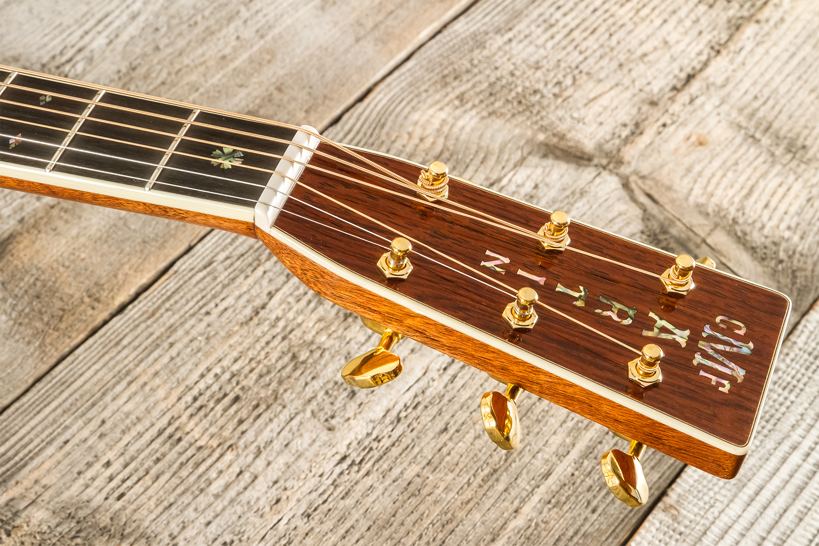 Martin Custom Shop Joe Bonamassa 00045 Ltd Signature 000 Shsc Epicea Palissandre Eb #2917432 - Natural Vintage - Guitare Folk - Variation 7