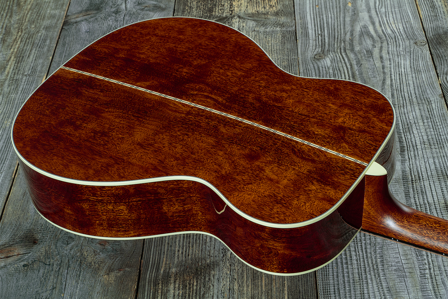 Martin Custom Shop Om Epicea Adirondack / Acajou Eb #2964118 - Natural Aging Toner - Guitare Folk - Variation 7