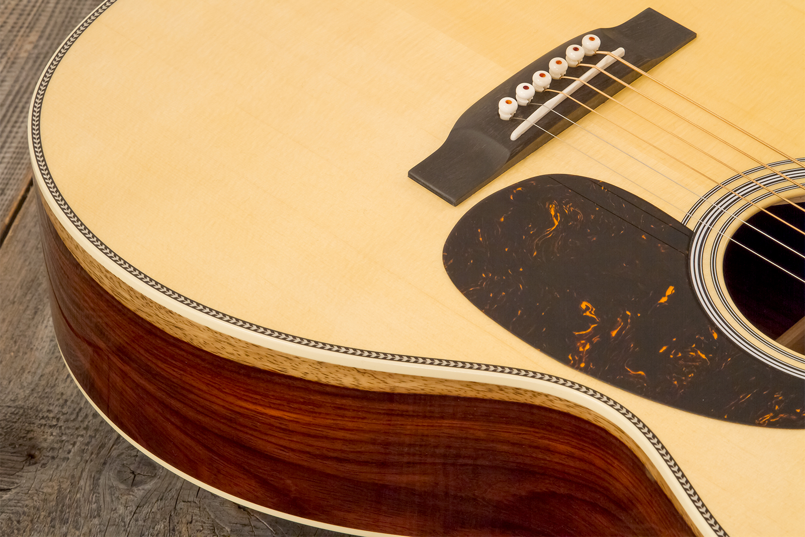 Martin Custom Shop Om Epicea Englemann / Palissandre Guatemala Eb #2964119 - Natural Aging Toner - Guitare Folk - Variation 3