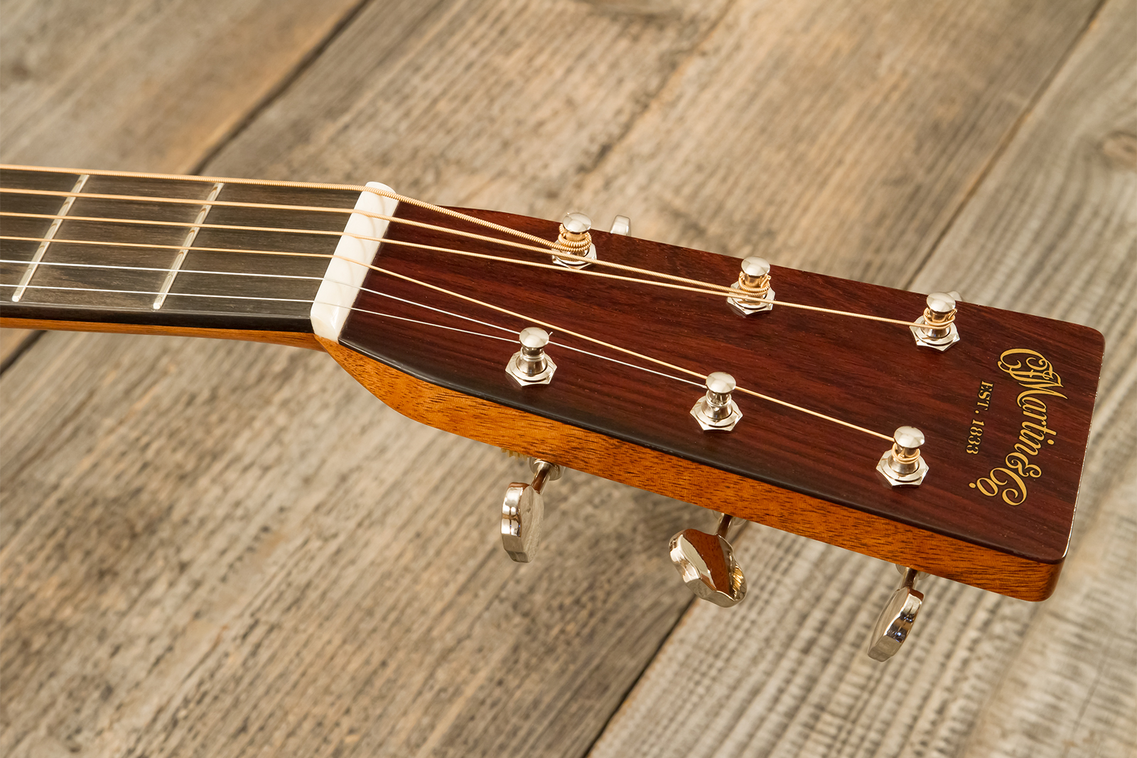 Martin Custom Shop Om Epicea Englemann / Palissandre Guatemala Eb #2964119 - Natural Aging Toner - Guitare Folk - Variation 6