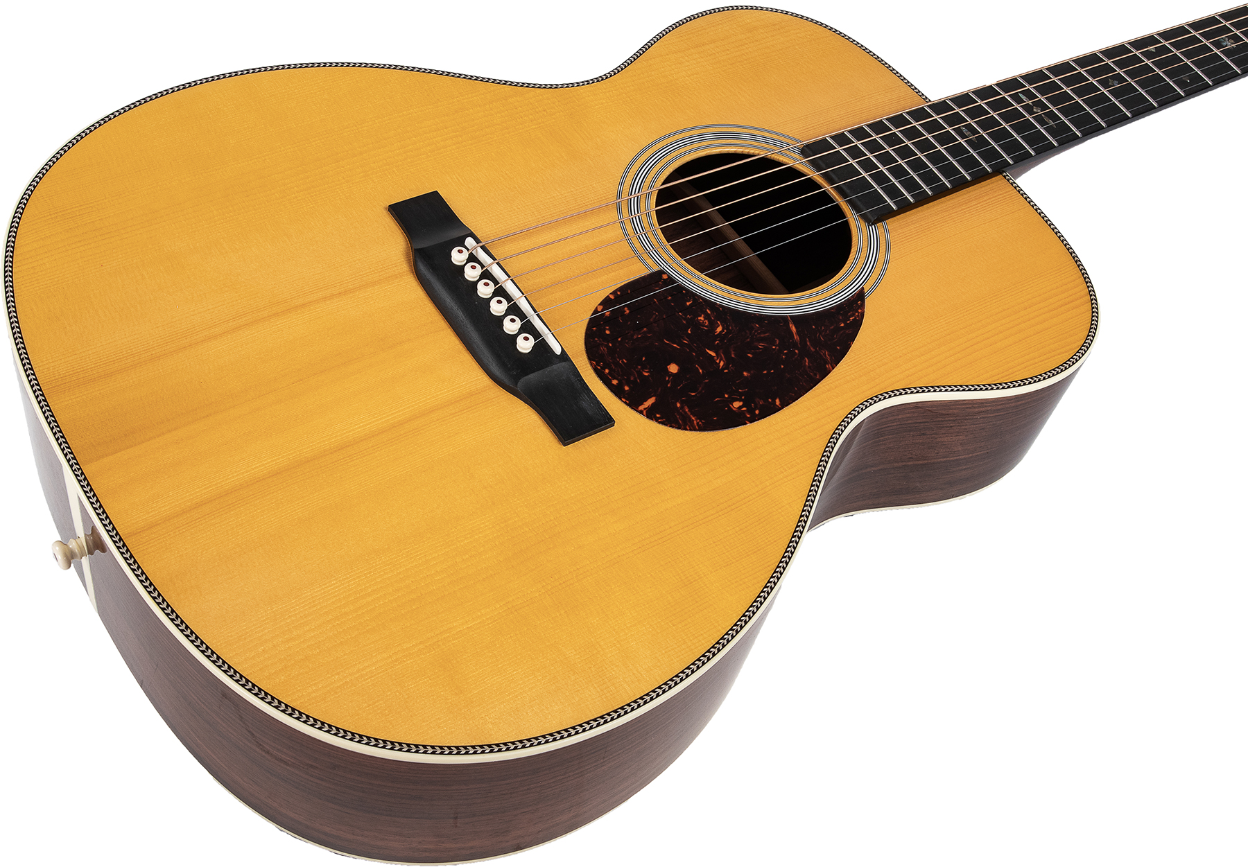 Martin Custom Shop Om Epicea Palissandre Guatemala #2113357 - Natural - Guitare Acoustique - Variation 2