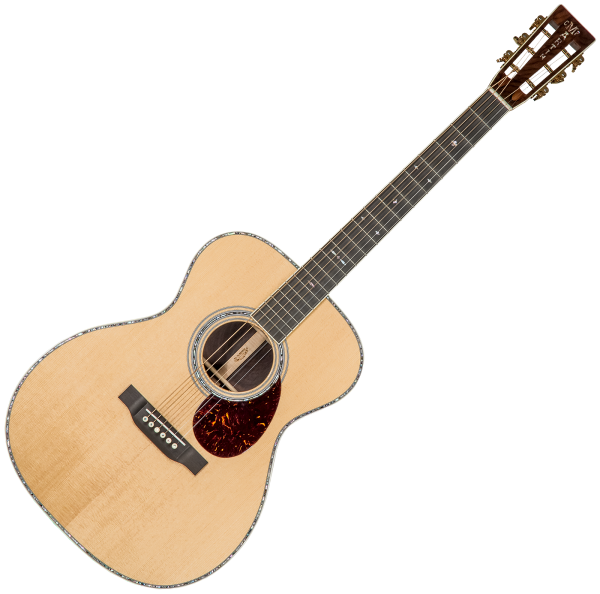 Guitare acoustique Martin Custom Shop OM #2462117 - Natural