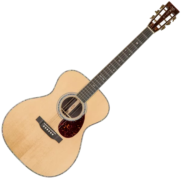 Guitare acoustique Martin Custom Shop OM #2462117 - Natural