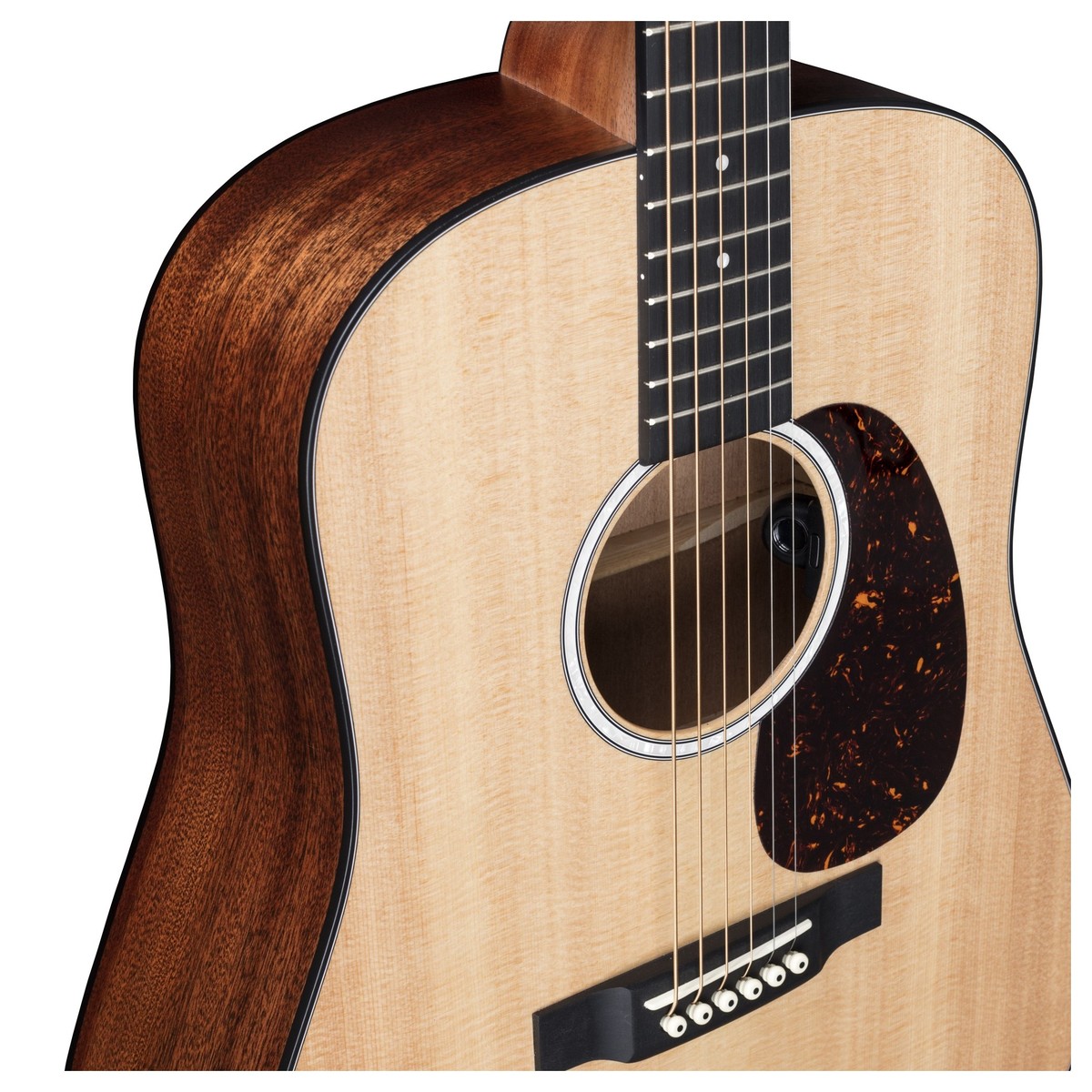 Martin D-12e Road Dreadnought Epicea Sapele Ric +housse - Natural - Guitare Electro Acoustique - Variation 2