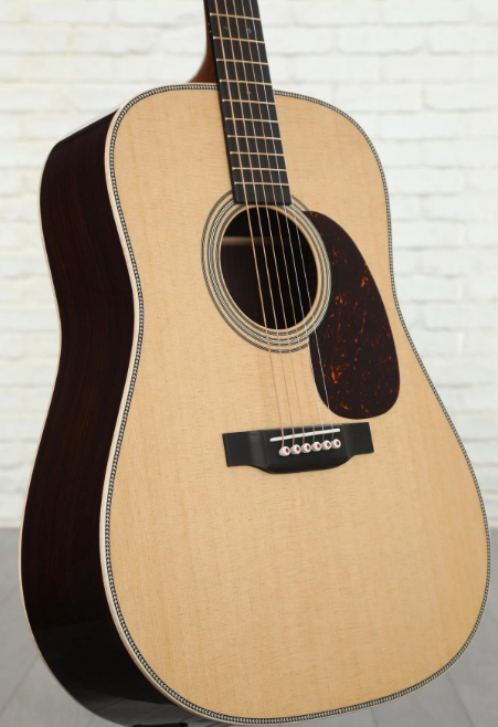 Martin D-28 Modern Deluxe Dreadnought Epicea Palissandre Eb - Natural - Guitare Acoustique - Variation 2