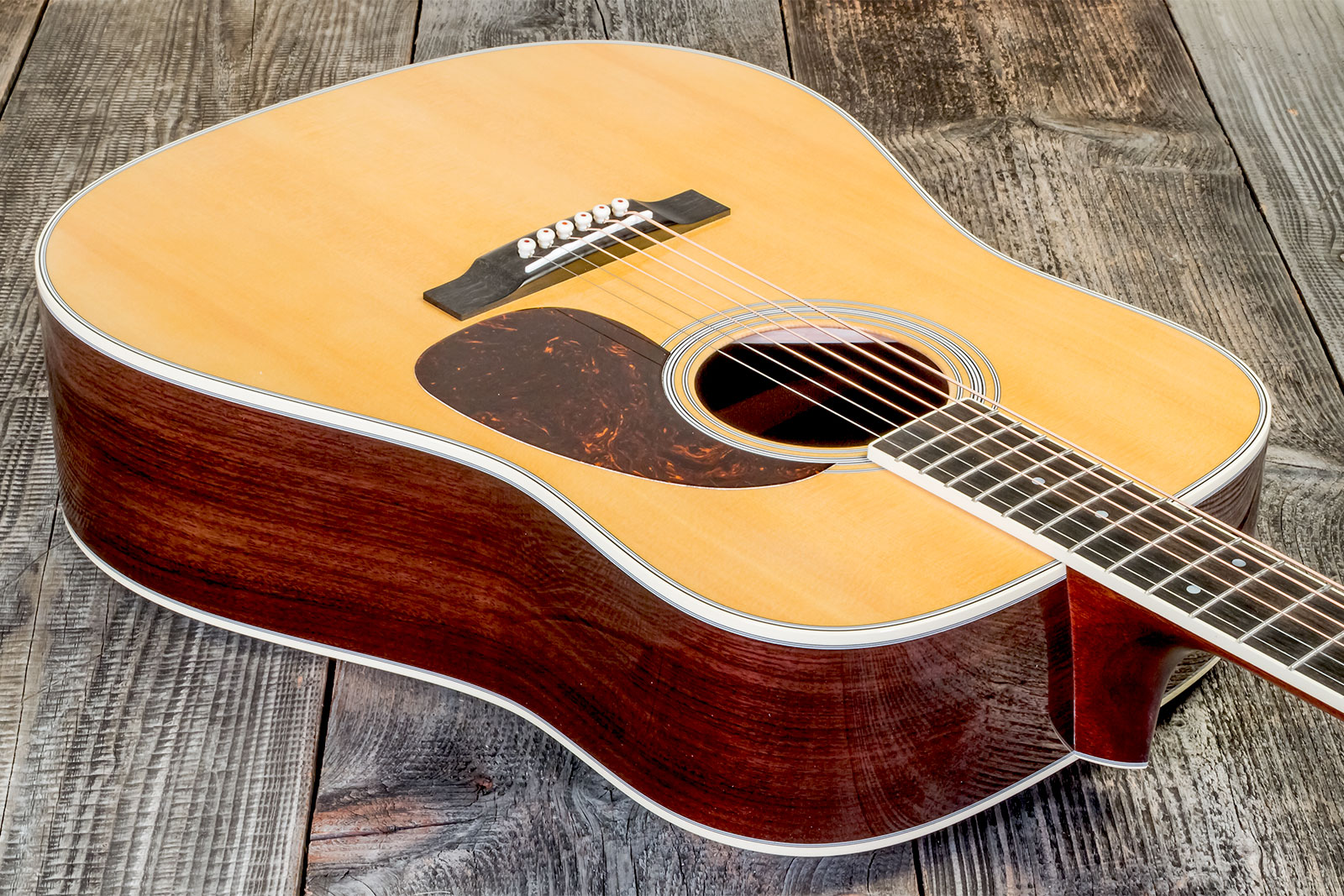 Martin D-35 Standard Re-imagined Dreadnought Epicea Palissandre Eb - Natural Aging Toner - Guitare Acoustique - Variation 2