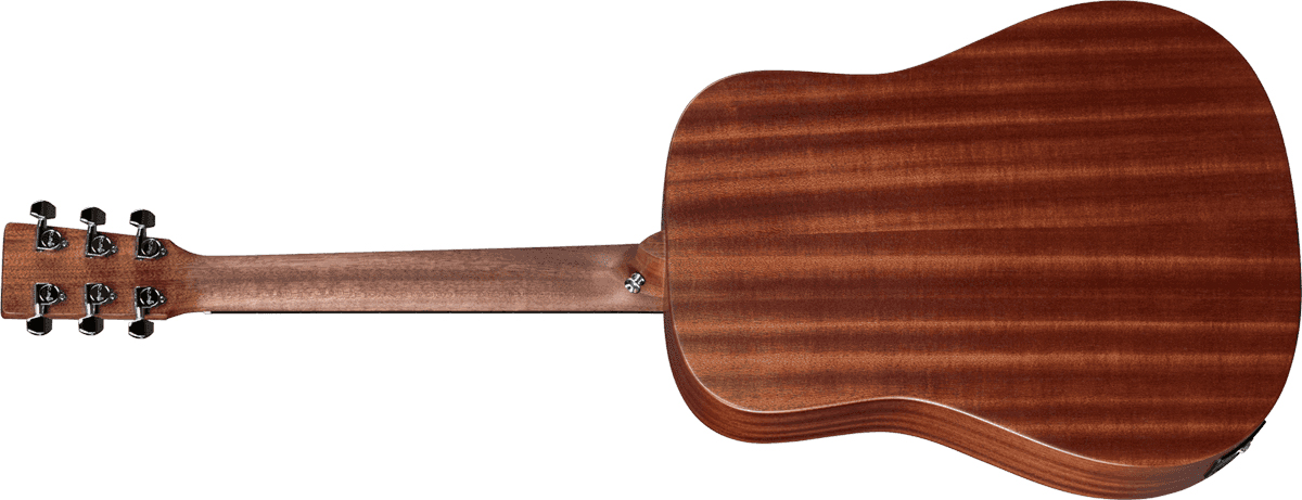 Martin Djr-10e Sapele Dreadnought Junior 3/4 Tout Sapele Ric +housse - Natural - Guitare Acoustique Voyage - Variation 1