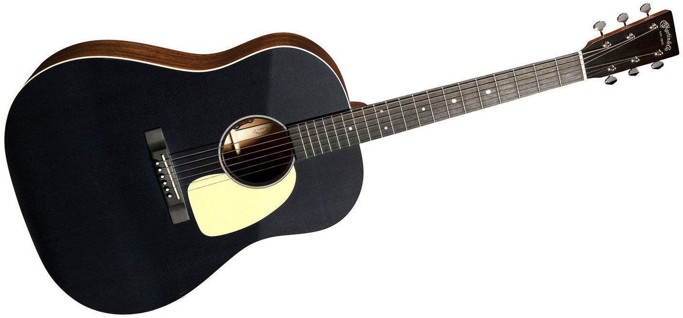 Martin Dss16e Dreadnought Epicea Acajou Eb - Black Smoke - Guitare Folk - Variation 1