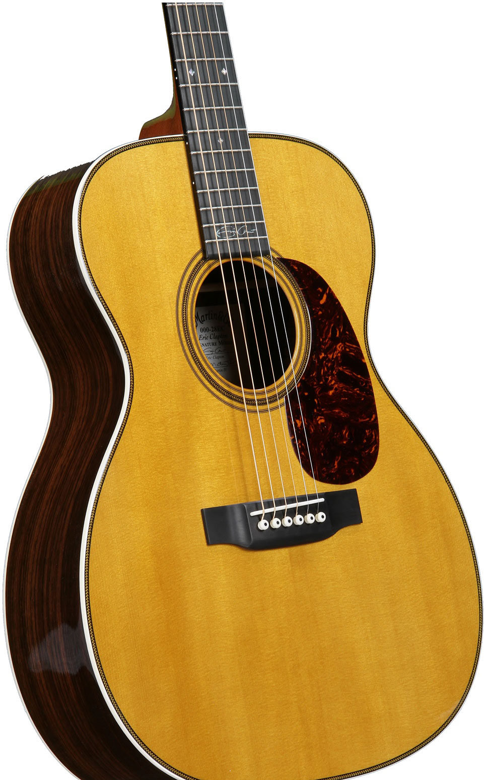 Martin Eric Clapton 000-28ec Custom Signature Auditorium Epicea Palissandre Eb - Natural - Guitare Electro Acoustique - Variation 3